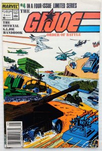 G.I. Joe Order of Battle #4 (FN, 1986) NEWSSTAND