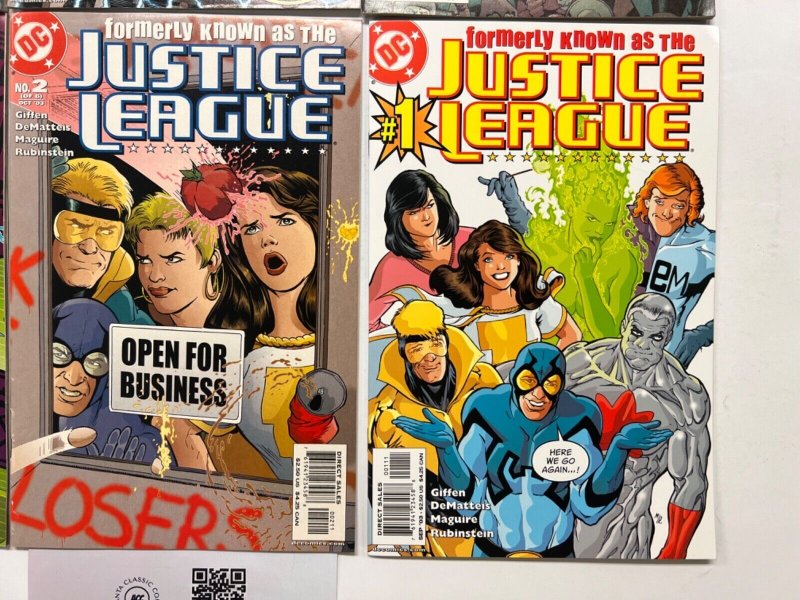 6 JLA DC Comic Books # 1 2 3 4 5 6 Robin Batman Superman Wonder Woman 69 JS42