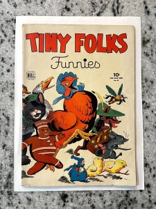 Four Color # 60 FN- Dell Golden Age Comic Book Tiny Folks Funnies Fox Cat 1 J832
