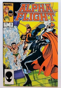 Alpha Flight #16 (Nov 1984, Marvel) VF+