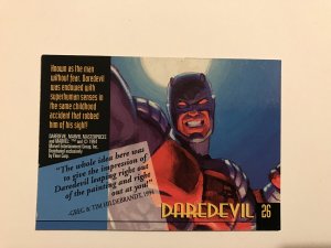 DAREDEVIL #26 card : 1994 Marvel Masterpieces, NM; Hilderbrandt art