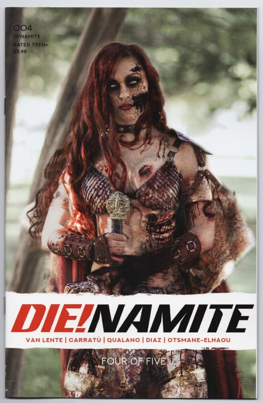 Die!namite #4 Red Sonja Zombie Cosplay Variant (2021) NM [ITC912]