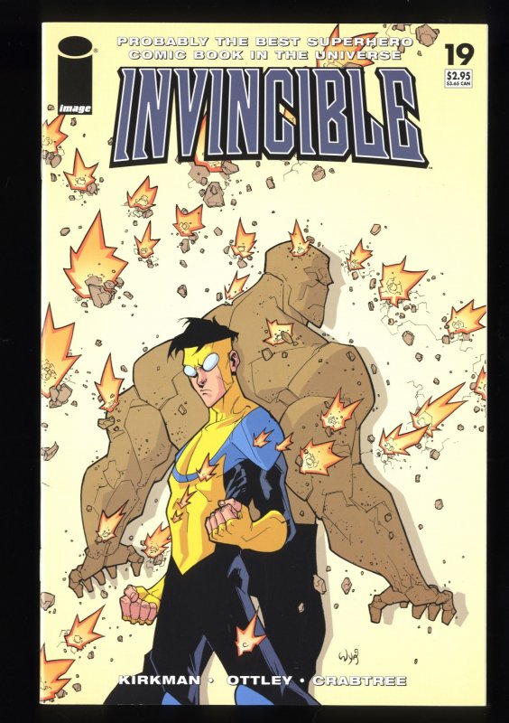 Invincible #19 VF+ 8.5 1st Battle Beast!