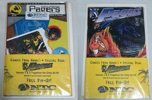 PAGERS COMICS ANTHOLOGY  1-2  'Comics from Hawaii'