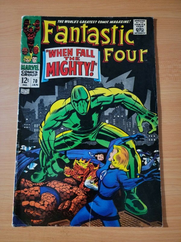 Fantastic Four #70 ~ FINE FN ~ 1967 Marvel Comics