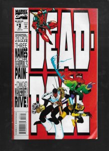 DEADPOOL: THE CIRCLE CHASE #3 - QUACKS LIKE A DUCK! - (9.2) 1993