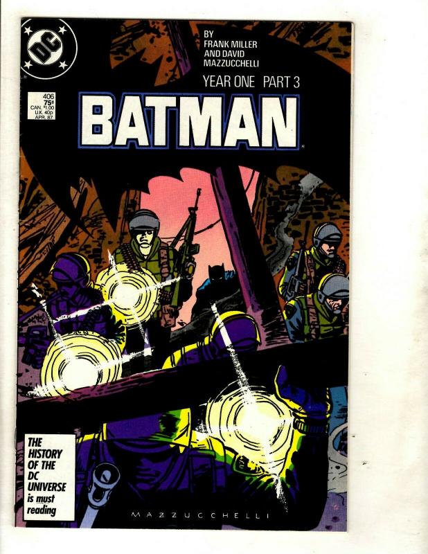 Batman YEAR ONE Complete DC Comics Series # 404 405 406 407 Joker Gotham SM8
