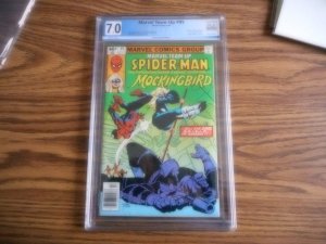 MARVEL TEAM-UP # 95 1st APP MOCKINGBIRD AKA (BOBBI MORSE) WOW FRANK MILLER COVER