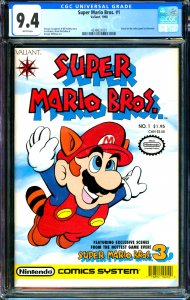 Super Mario Bros. #1 Valiant 1990 CGC 9.4 Nintendo