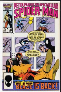 The Spectacular Spider-Man #123 (1987) Spider-Man