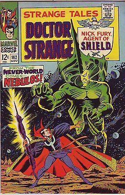 Strange Tales 162 strict VF- High-Grade Nick Fury Agent Of S.H.I.E.L.D. Steranko