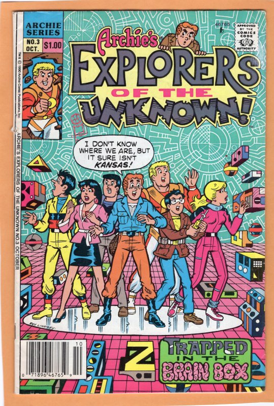 Archies Explorers of the Unknown #3