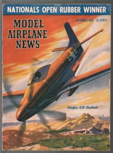 Model Airplane News 12/1950-Douglas A2D Skyhawk-photos-diagrams-builder tips-VG