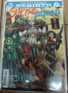 Suicide Squad #4 Jim Lee Hit 'em with the HEIN Cover Harley Quinn Deadshot