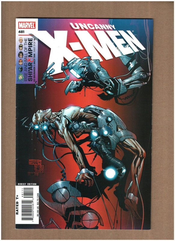 Uncanny X-Men #481 Marvel Comics 2007 Raise Fall Shi'ar Empire VF 8.0
