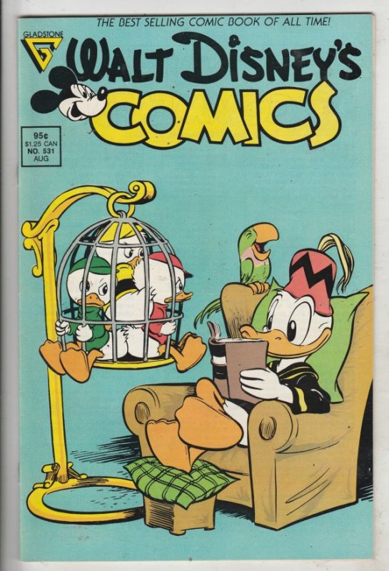 Comics and Stories, Walt Disney's #531 (Aug-88) VF/NM High-Grade Donald Duck,...