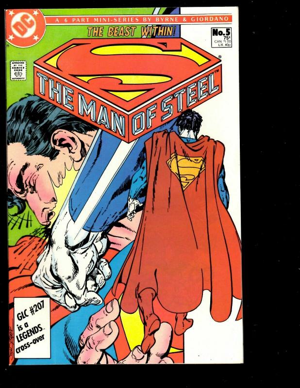 Lot of 11 DC Comics Man of Steel 1 1 2 3 4 5(2) 6 Martian Manhunter 1 2 4 JF10 