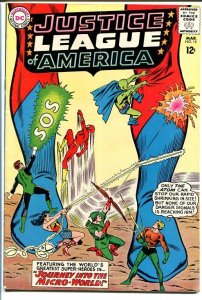 JUSTICE LEAGUE OF AMERICA #18-DC COMICS-MICRO WORLD VG