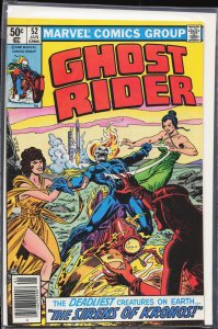 Ghost Rider #52 Newsstand Edition (1980) Ghost Rider