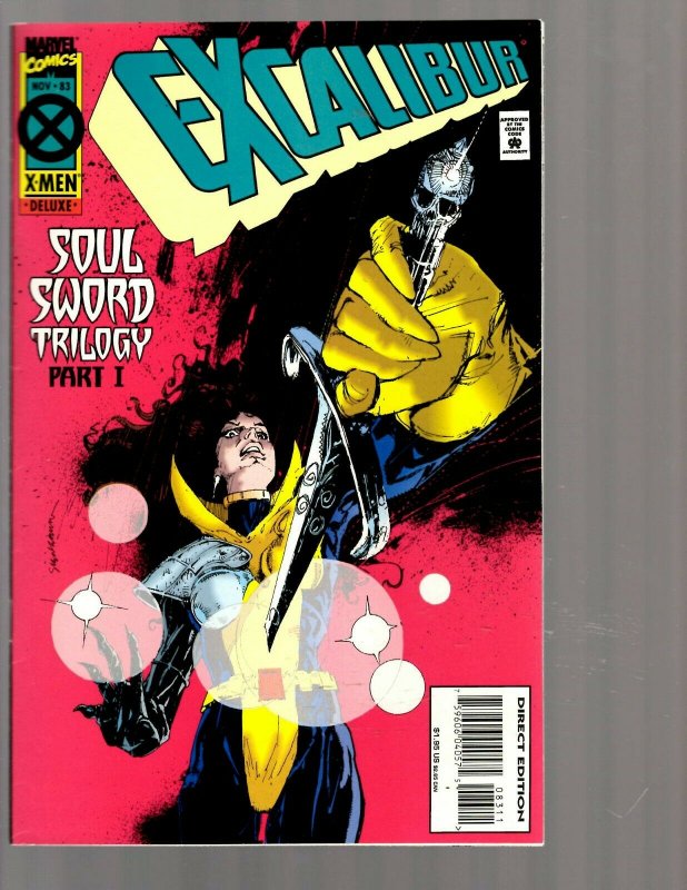 12 Marvel Comic Books Excalibur # 79 83 84 85 87 88 90 90 92 94 95 96  EK19