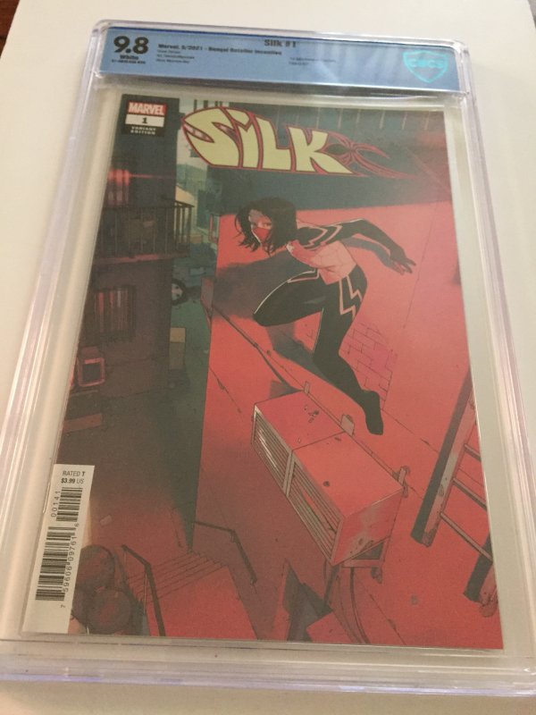 2021 Marvel Comics Silk #1 Bengal Retail Incentive 1:25 Ratio Variant CBCS 9.8