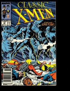 Lot Of 12 Comics Classic X-men # 5 14 16 18 19 20 23 24 25 26 27 29 WS4