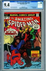 Amazing Spider-man #139 CGC 9.4 1974- 1st Grizzly- Jackal 3809677016