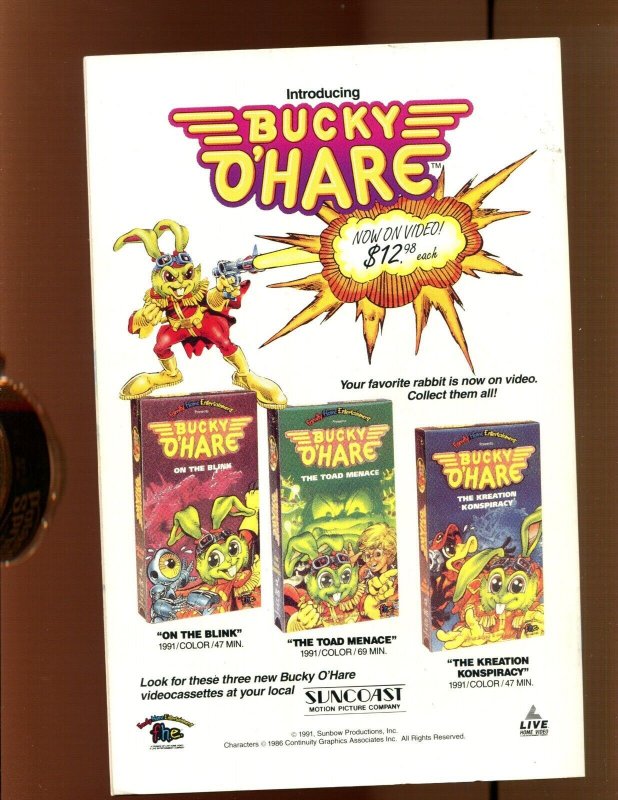 Cyberrad #1 - Richard Bennett Art! (9.0) 1992