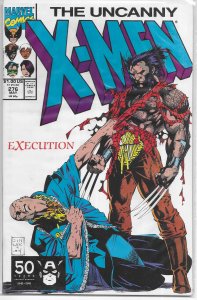 Uncanny X-Men   vol. 1   #276 VF Claremont/Jim Lee