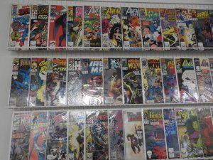 Huge Lot of 130+ Comics W/ She-Hulk, Avengers, Wolverine Avg. VF+ Condition.