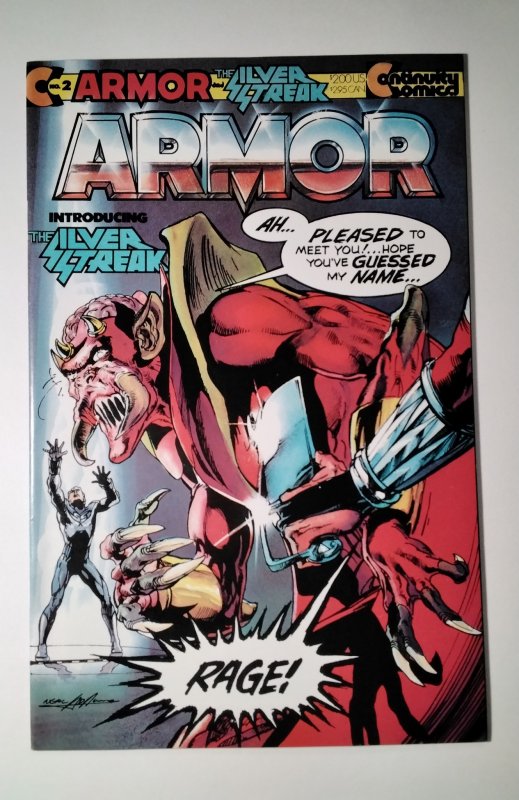 Armor #2 (1986) Continuity  Comic Book J756