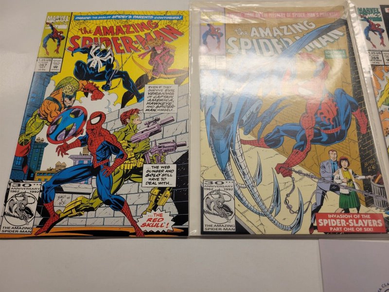 4 Marvel Comic Books Amazing Spider-Man #367 368 369 370 13 SM2