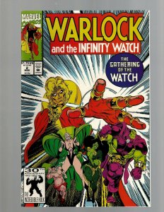 Lot of 12 Warlock and the Infinity Watch Comics #1 2 3 4 5 6 7 8 9 10 11 12 GK48