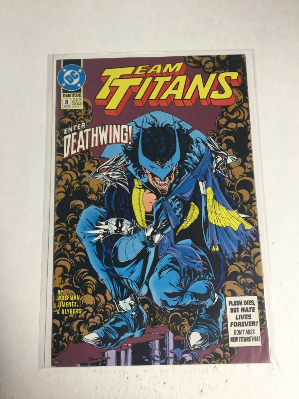 Team Titans #8 (1993) Very Fine     (Vf01)