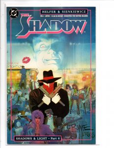 DC Comics The Shadow #6 (1987) Bill Sienkiewicz Cover and Art