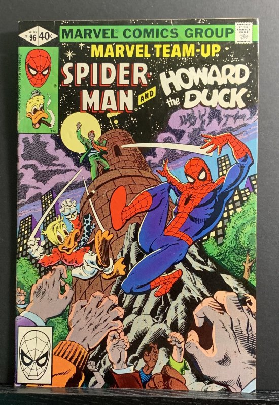 Marvel Team-Up #96 (1980) Spider-Man & Howard the Duck VG