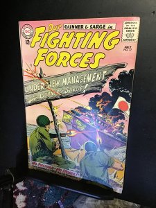 Our Fighting Forces #77 (1963)Gunner and Sarge Mid high grade! FN/VF Oregon CERT