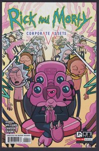 Rick and Morty Corporate Assets 4 (2022) NM 9.4 Modern Age Oni Press comic
