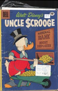 Uncle Scrooge #33 (1961) Uncle Scrooge