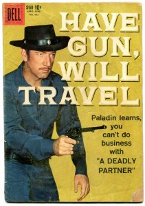 Have Gun Will Travel- Four Color Comics #983 1959-Dell-Richard Boone- GOOD