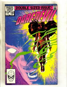 Daredevil # 190 NM- Marvel Comic Book Frank Miller Elektra Bullseye Hand HY1