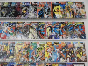 Huge Lot 190+ Comics W/ Batman, Superman, Green Lantern+ Avg Fine/VF Condition!!