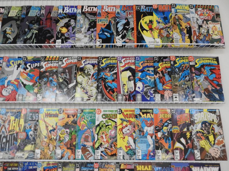 Huge Lot 190+ Comics W/ Batman, Superman, Green Lantern+ Avg Fine/VF Condition!!