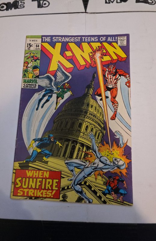 The X-Men #64 first Sunfire app _ see.deacript