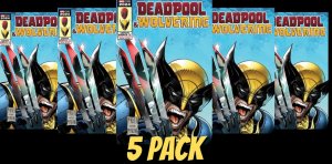 CAPTAIN AMERICA #11 DEADPOOL WOLVERINE- 5 PACK (PRESALE 7/24/24)