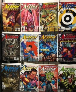 ACTION 833-899 (Jan 2006-May 2011)  39 diff Superman Byrne, Kubert, Powell