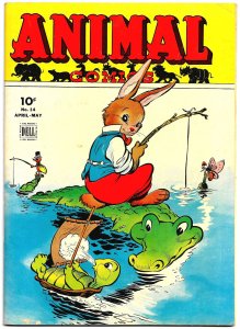 ANIMAL COMICS #14 (MAY1945) 8.0 VF  52 Pages! Walt Kelly!!  Uncle Wiggily!