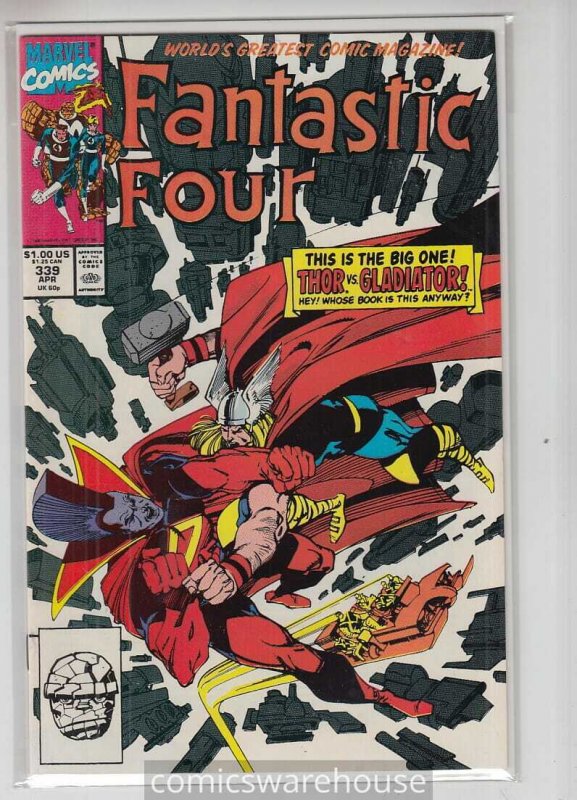 FANTASTIC FOUR (1961 MARVEL) #339 VF/NM A13374