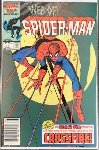 Web of Spider-Man #14 Newsstand Edition (1986, Marvel) NM