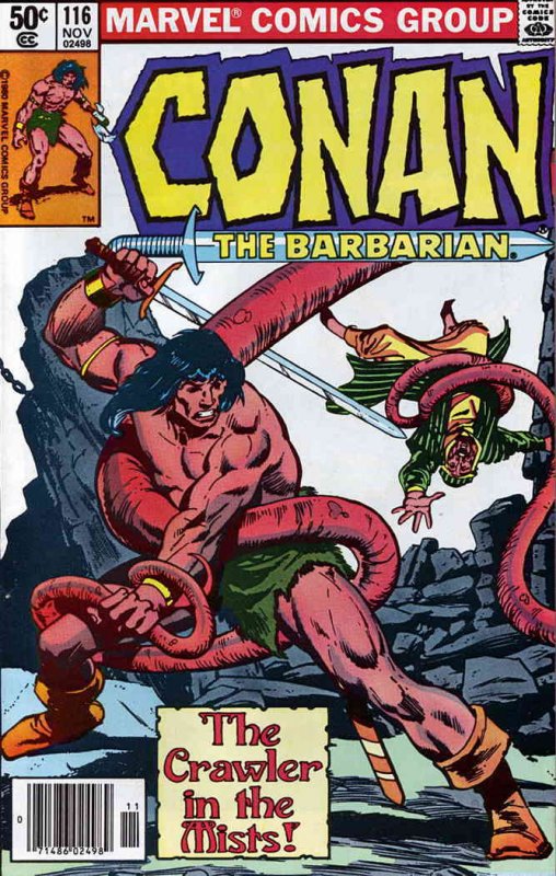 Conan the Barbarian #116 (Newsstand) FN ; Marvel